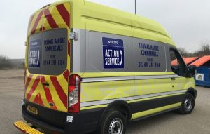 vehicle graphic installations
